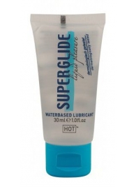Гель-смазка на водной основе для чувствительной кожи Superglide - 30 мл. - HOT - купить с доставкой в Сочи