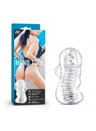 Прозрачный мастурбатор M for Men Hand Tool - Blush Novelties - в Сочи купить с доставкой