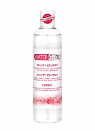 Лубрикант на водной основе с ароматом вишни FRUITY CHERRY - 300 мл. - Waterglide - купить с доставкой в Сочи