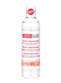 Лубрикант на водной основе с ароматом клубники SWEET STRAWBERRY - 300 мл. - Waterglide - купить с доставкой в Сочи