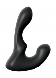 Черный анальный вибростимулятор P-Spot Milker - 14 см. - Pipedream - в Сочи купить с доставкой