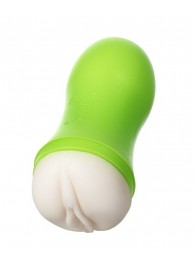 Мастурбатор-вагина A-Toys в зеленой колбе - A-toys - в Сочи купить с доставкой