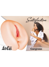 Мастурбатор с 2 тоннелями Satisfaction Gorgeous - Lola Games - в Сочи купить с доставкой