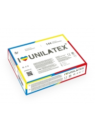 Разноцветные ароматизированные презервативы Unilatex Multifruits - 144 шт. - Unilatex - купить с доставкой в Сочи