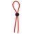 Красное эрекционное лассо с одной бусиной-утяжкой STRETCHY THIN LASSO - Dream Toys - в Сочи купить с доставкой