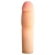 Телесная насадка-удлинитель на пенис PERFORMANCE 1.5INCH COCK XTENDER - 16 см. - Blush Novelties - в Сочи купить с доставкой
