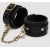 Черные оковы на ноги Bound to You Faux Leather Ankle Cuffs - Fifty Shades of Grey - купить с доставкой в Сочи