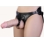Гигантский фаллоимитатор на присоске в комплекте с трусиками - 26 см. - LOVETOY (А-Полимер) - купить с доставкой в Сочи