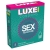 Ребристые презервативы LUXE Royal Sex Machine - 3 шт. - Luxe - купить с доставкой в Сочи