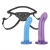 Страпон унисекс Beginners Strap-On с 2 насадками - 15 и 13 см. - Lux Fetish - купить с доставкой в Сочи
