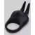 Черное эрекционное виброкольцо Sensation Rechargeable Vibrating Rabbit Love Ring - Fifty Shades of Grey - в Сочи купить с доставкой