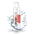 Возбуждающий гель-лубрикант SPLASHGLIDE HOT STIMULATIVE - 330 мл. - Splashglide - купить с доставкой в Сочи