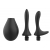 Черный анальный душ Nexus Anal Douche Set с 2 сменными насадками - Nexus Range - купить с доставкой в Сочи