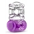 Фиолетовое эрекционное виброкольцо One Night Stand Vibrating C-Ring - Blush Novelties - в Сочи купить с доставкой