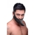 Черный кляп-страпон Masters Mini Face Fuck Strap-On - 14 см. - XR Brands - купить с доставкой в Сочи