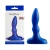 Синий анальный стимулятор Beginners p-spot massager - 11 см. - Lola Games - в Сочи купить с доставкой