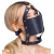 Черный намордник с кляпом-шаром Head Harness With A Gag - Orion - купить с доставкой в Сочи
