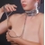 Серебристый ошейник из искусственной кожи - Sitabella - купить с доставкой в Сочи