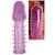 Фиолетовая насадка, удлиняющая половой член - 13,5 см. - Toyfa Basic - в Сочи купить с доставкой