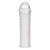 Текстурированная насадка на пенис Clear Textured Penis Enhancing Sleeve Extension - 16,5 см. - BlueLine - в Сочи купить с доставкой