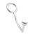 Кольцо на пенис с анальным стимулятором Stainless Steel Anal Hook   Cock Ring - BlueLine - в Сочи купить с доставкой