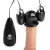 Черная стимулирующая насадка для головки полового члена Multi Speed Vibrating Penis Head Teaser - XR Brands - в Сочи купить с доставкой