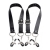 Ремни с зажимами для половых губ Spread Labia Spreader Straps with Clamps - XR Brands - купить с доставкой в Сочи