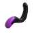Черно-фиолетовый вибромассажёр простаты Hyper-Pulse P-Spot Massager - Pipedream - в Сочи купить с доставкой