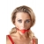 Силиконовый кляп-шар на чёрных ремешках Red Gag silicone - Orion - купить с доставкой в Сочи