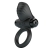 Черное эрекционное кольцо с вибрацией Adrien - Baile - в Сочи купить с доставкой