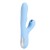 Голубой вибратор с ротацией и вакуумной стимуляцией BeYourLover Rosubi - BeYourLover