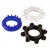 Набор из 3 эрекционных колец разного цвета и рельефа - Boys of Toys - в Сочи купить с доставкой