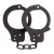 Чёрные наручники из листового металла BONDX METAL CUFFS BLACK - Dream Toys - купить с доставкой в Сочи