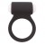 Чёрное эрекционное виброкольцо LIT-UP SILICONE STIMU RING 3 BLACK - Dream Toys - в Сочи купить с доставкой
