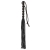 Чёрная мини-плеть из резины Rubber Mini Whip - 22 см. - Blush Novelties - купить с доставкой в Сочи