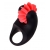Чёрно-красное эрекционное виброкольцо Erotist - Erotist Adult Toys - в Сочи купить с доставкой