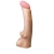 Телесная насадка REAL Standard с усиками на основании - 19 см. - LOVETOY (А-Полимер) - купить с доставкой в Сочи