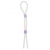 Прозрачное эрекционное кольцо-лассо SILICONE LASSO COCK RING DUAL BEADS - NMC - в Сочи купить с доставкой