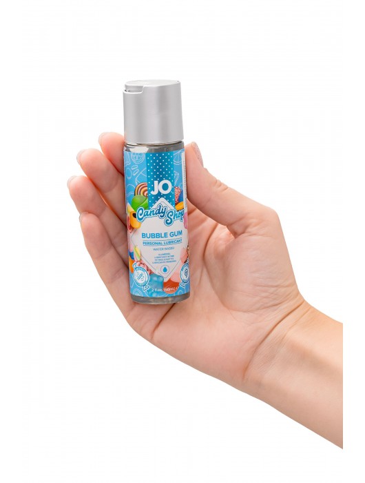Смазка на водной основе Candy Shop Bubblegum с ароматом жвачки - 60 мл. - System JO - купить с доставкой в Сочи