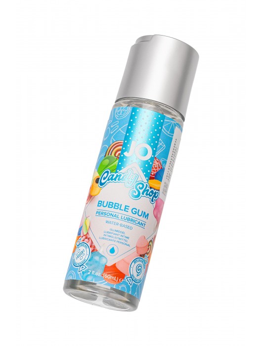 Смазка на водной основе Candy Shop Bubblegum с ароматом жвачки - 60 мл. - System JO - купить с доставкой в Сочи
