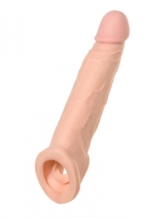 Насадка телесного цвета Toyfa XLover - 16,5 см. - ToyFa - в Сочи купить с доставкой