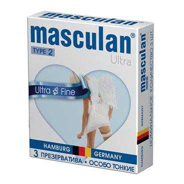 Ультратонкие презервативы Masculan Ultra Fine с обильной смазкой - 3 шт. - Masculan - купить с доставкой в Сочи