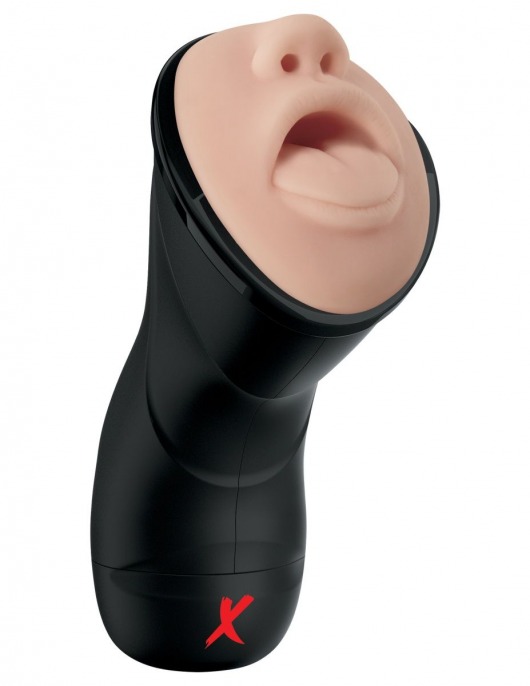 Мастурбатор-ротик Deep Throat Vibrating Stroker - Pipedream - в Сочи купить с доставкой