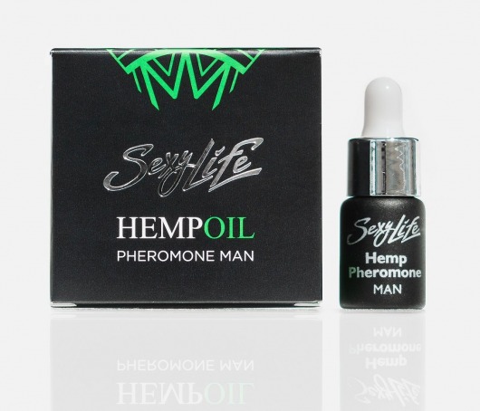 Мужские духи с феромонами Sexy Life HEMPOIL man - 5 мл. -  - Магазин феромонов в Сочи
