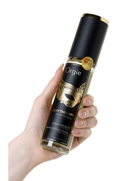 Минеральное массажное масло Orgie Sexy Therapy Afrodisiac - 200 мл. - ORGIE - купить с доставкой в Сочи