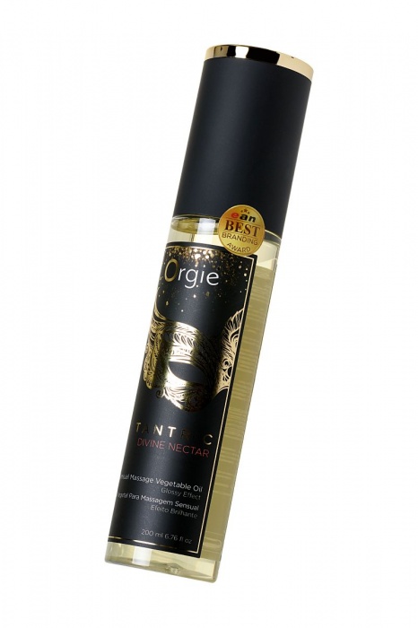 Растительное массажное масло Orgie Tantric Divine Nectar - 200 мл. - ORGIE - купить с доставкой в Сочи