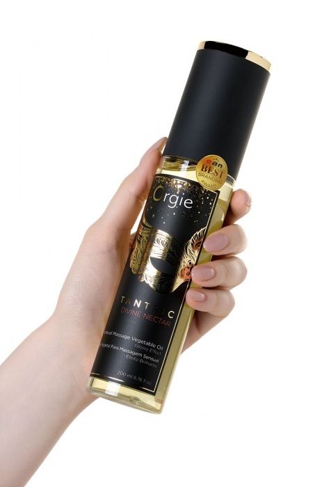 Растительное массажное масло Orgie Tantric Divine Nectar - 200 мл. - ORGIE - купить с доставкой в Сочи