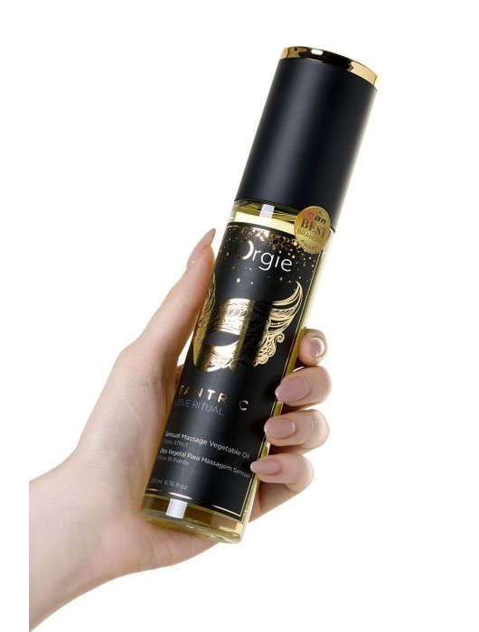 Растительное массажное масло Orgie Tantric Love Ritual - 200 мл. - ORGIE - купить с доставкой в Сочи
