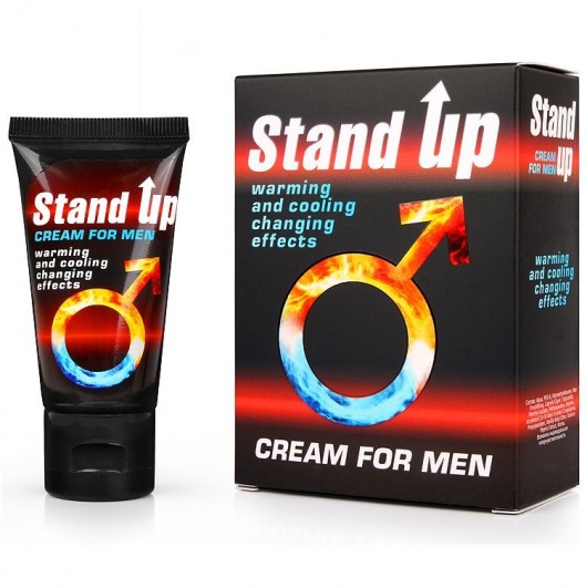 Возбуждающий крем для мужчин Stand Up - 25 гр. - Биоритм - купить с доставкой в Сочи