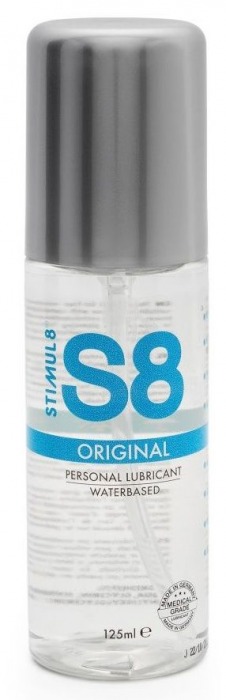 Универсальный лубрикант на водной основе S8 Original Lubricant - 125 мл. - Stimul8 - купить с доставкой в Сочи